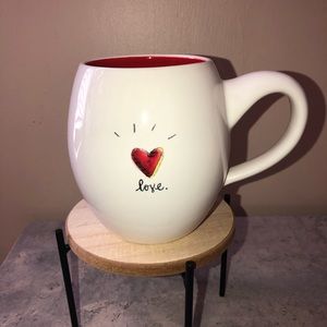 💖💖🌻🌻 FINAL PRICE 💖💖🌻🌻Rae Dunn Magenta M Exclusive Watercolor Heart Love